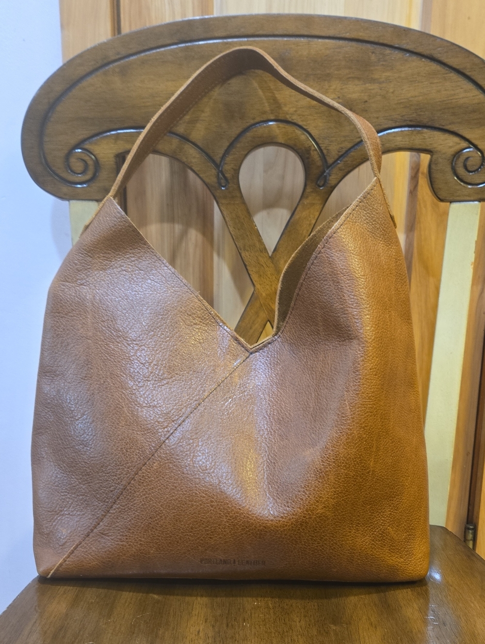 Portland Leather Large Nahomi In Durango